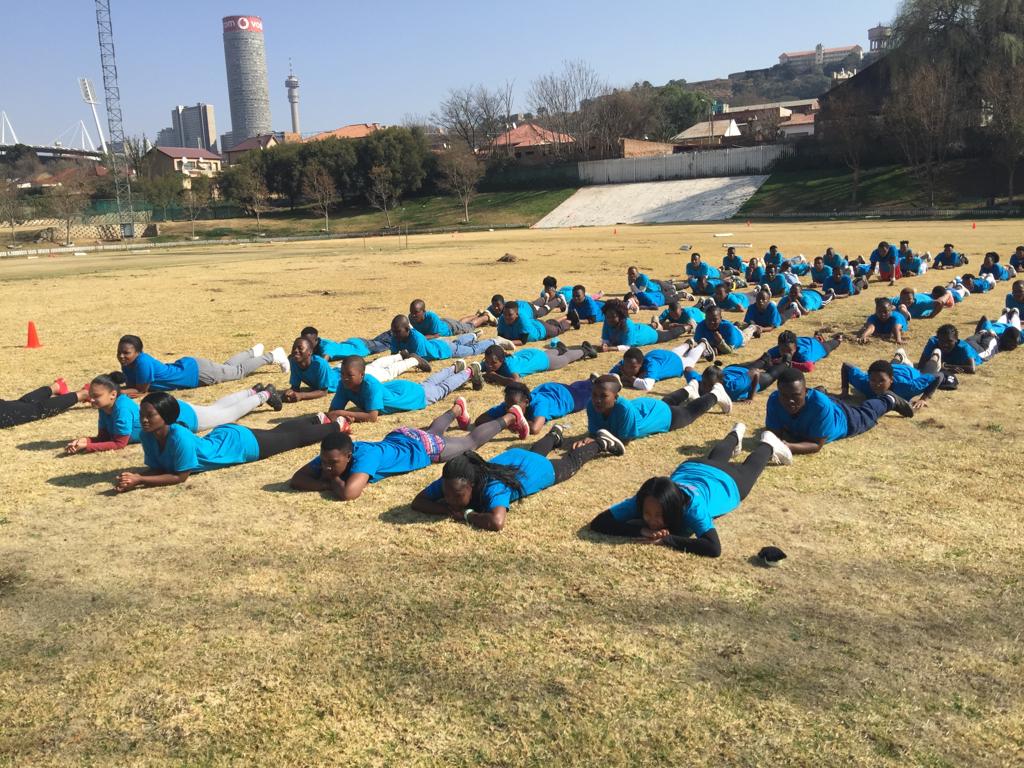 Outdoor group activity